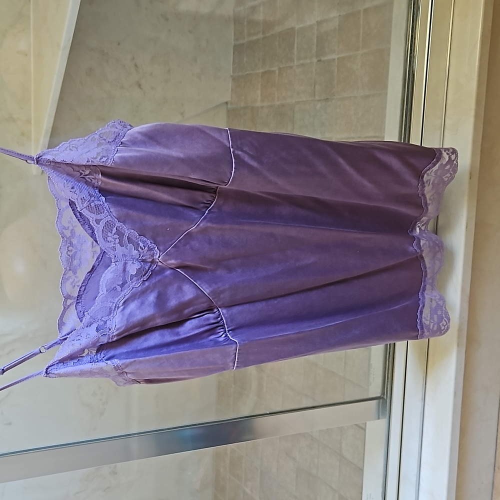 APT 9 lingere teddy zipper side size S orchid lace sexy